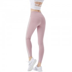 Onebas Comfort Pink Yoga Pants With High-Waisted Sports Bottoms Ankle Biter Leggings 3 Colors