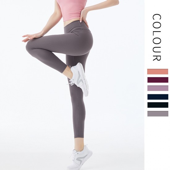 Onebas Comfort Yoga Sweatpants With High-Waisted Essential Legging 9 Colors
