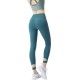 Onebas High-Waisted Twist Yoga Pants With Ankle Biter Legging 2 Colors