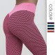 Onebas Womens Yoga Bubble Pants With High-Waisted Athletic Trousers Ankle Biter For Running Workout