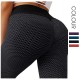Onebas Womens Yoga Bubble Pants With High-Waisted Athletic Trousers Ankle Biter For Running Workout
