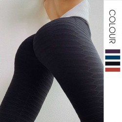 Onebas Womens Yoga Pants With High-Waisted Athletic Trousers