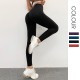 Onebas Yoga Ankle Biter Pants With High-Waisted Athletic Trousers 5 Colors