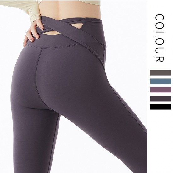 Onebas Yoga Ankle Biter Sweatpants With High-Waisted Legging 4 Colors