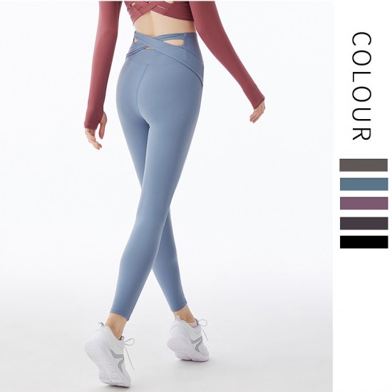 Onebas Yoga Ankle Biter Sweatpants With High-Waisted Legging 4 Colors
