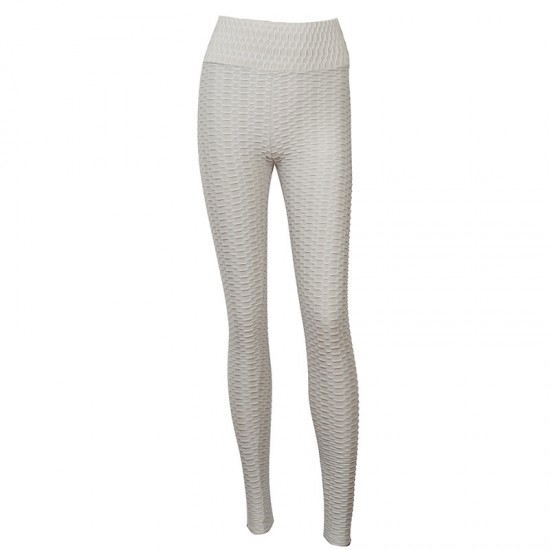 Onebas Yoga Bubble Pants With High-Waisted Fitness Athletic Trousers For Running Workout