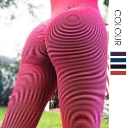 Onebas Yoga Fitness Pants With High-Waisted Athletic Trousers For Running Workout
