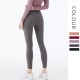 Onebas Yoga Gray Sport Pants With High-Waisted Ankle Biter leggings 4 Colors