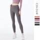 Onebas Yoga Gray Sport Pants With High-Waisted Ankle Biter leggings 4 Colors