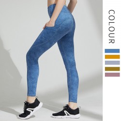Onebas Yoga Pants Comfort Full Leggings With Body Shaper Sweatpants 6 Colors