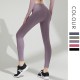 Onebas Yoga Pants With Body Shaper Sweatpants Leggings Ankle Biter 4 Colors