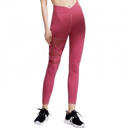 Onebas Yoga Pants With Sports Bottoms Red Gray Ankle Biter Leggings 3 Colors