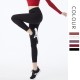 Onebas Yoga Pink Sport Pants With High-Waisted Ankle Biter leggings 4 Colors