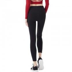Onebas Yoga Pink Sport Pants With High-Waisted Ankle Biter leggings 4 Colors