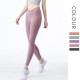 Onebas Yoga Sport Pants With High-Waisted Ankle Biter Blue leggings 4 Colors