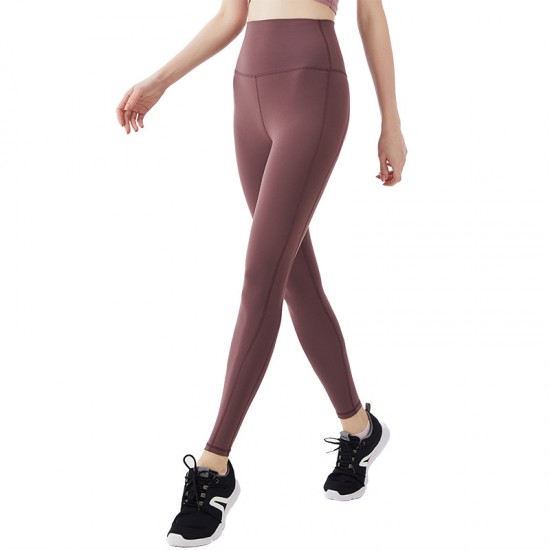 Onebas Yoga Sport Pants With High-Waisted Ankle Biter leggings 4 Colors