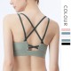 Onebas Comfort Backless Sports Bra With High Impact Leggings 5 Colors