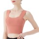 Onebas Comfort Reversible Sports Bra With Body Shaper Fitness Wear 4 Colors