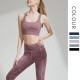 Onebas Comfort Yoga Fitness Wear With Womens Backless Sports Leggings 2 Colors