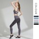 Onebas Comfort Yoga Fitness Wear With Womens Backless Sports Leggings 2 Colors