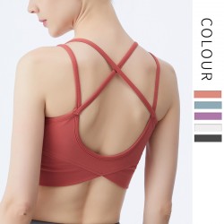 Onebas Comfort Yoga Sports Bra With Womens Backless Leggings 3 Colors