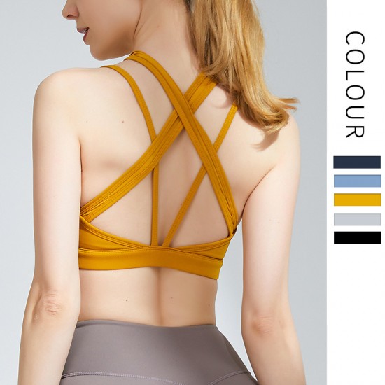 Onebas Fitness Wear With Body Shaper High Impact Sports Bra 3 Colors