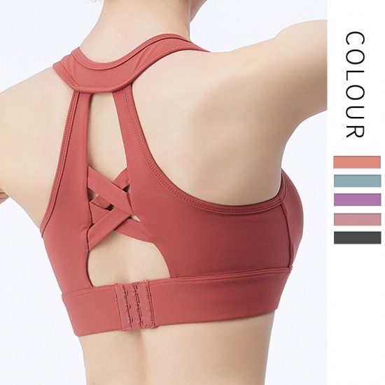 Onebas Yoga Sports Bra With Body Shaper Comfort Sports Activewear 4 Colors