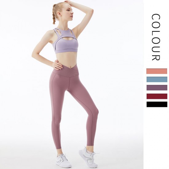 Onebas Yoga Sports Bra With Body Shaper Comfort Tank Top 7 Colors
