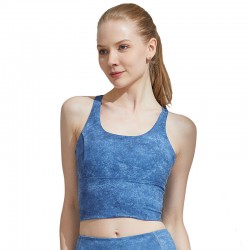 Onebas Yoga Sports Bra With Leggings Top 2 Colors