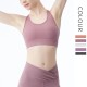 Onebas Yoga Sports Bra With Purple Leggings Top 4 Colors
