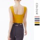 Onebas Yoga Sports Bra With Yellow Leggings Top 3 Colors