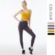 Onebas Yoga Sports Bra With Yellow Leggings Top 3 Colors