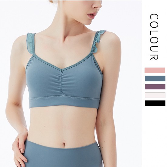 Onebas Yoga Sports Fitness Wear With Leggings Sports Bra 3 Colors
