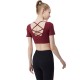 Onebas Yoga Tank Top With Black White Peach Leggings Sports Bra 6 Colors