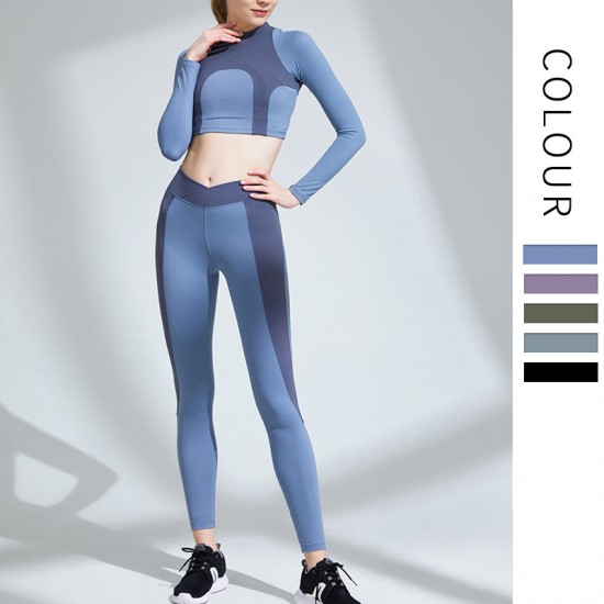 Onebas Comfort Sports Set With Yoga Outfit Sports Leggings 3 Colors