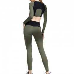 Onebas Comfort Sports Set With Yoga Outfit Sports Leggings 3 Colors