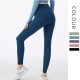 Onebas Comfort Yoga Outfit With Blue High-Waisted Body Shaper Leggings 2 Colors