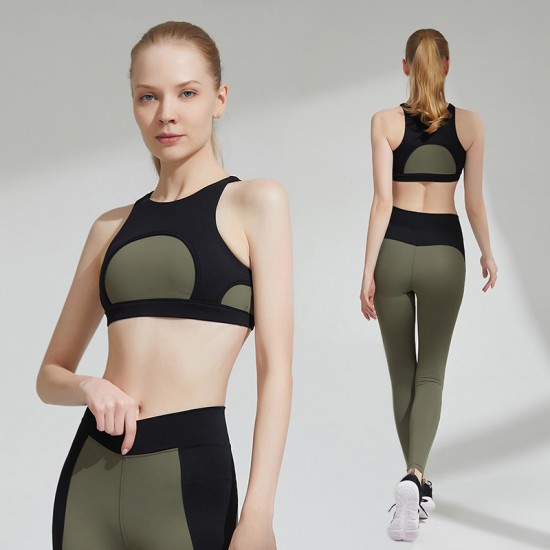 Onebas Fitness Wear With Sports Leggings Ankle Biter 3 Colors
