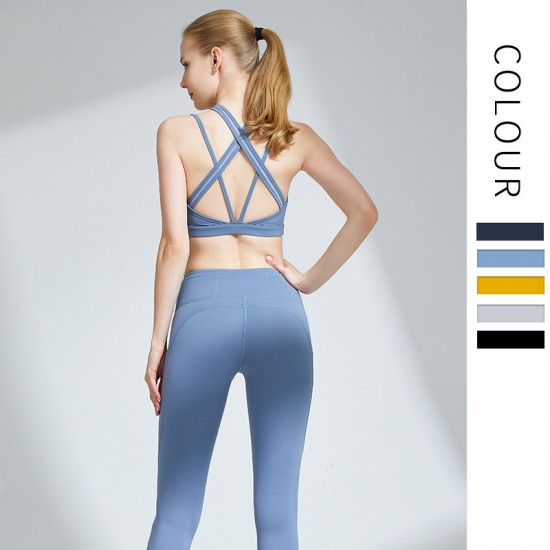 Onebas Fitness Wear With Yoga Pants Comfort Full Leggings
