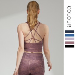 Onebas Sports Bra With Womens Leggings Yogapants Outfit 2 Colors