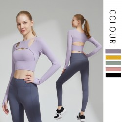 Onebas Womens Sports Fitness Wear With Comfort Yoga Outfit 4 Colors