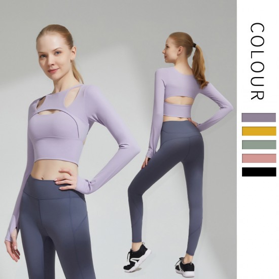 Onebas Womens Sports Fitness Wear With Comfort Yoga Outfit 4 Colors