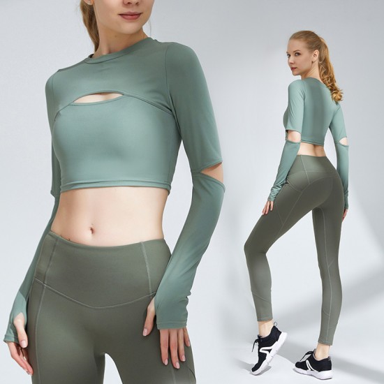 Onebas Womens Sports Set With Comfort Full Yoga Outfit 3 Colors