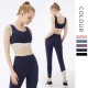 Onebas Yoga Outfit With Deep Blue High-Waisted Leggings