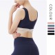 Onebas Yoga Outfit With Deep Blue High-Waisted Leggings