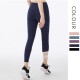 Onebas Yoga Outfit With Deep Blue High-Waisted Leggings