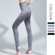 Onebas Yoga Outfit With Gray Blue High-Waisted Leggings 5 Colors