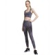 Onebas Yoga Outfit With Purple Gray Leggings Sport Bra 2 Colors