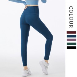 Onebas Yoga Pants Comfort Full Leggings With Body Shaper Activewear