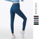 Onebas Yoga Pants Comfort Full Leggings With Body Shaper Activewear